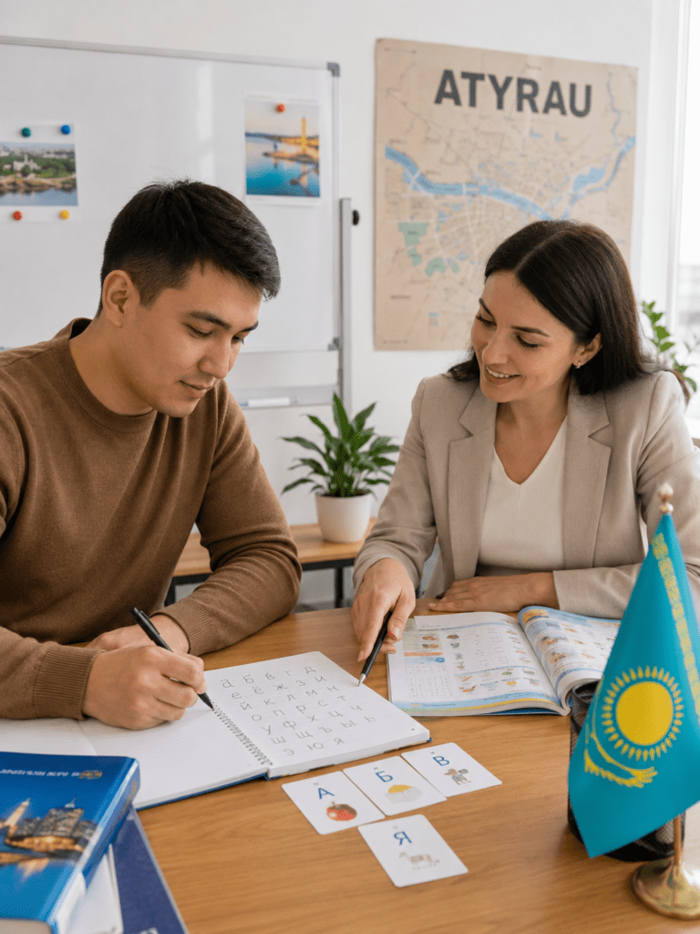 Первый урок русского языка как иностранного для взрослого студента